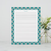 ティール(緑がかった色)レトロスター追加レシピページ (スタンド正面)