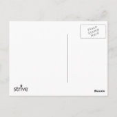 ティール(緑がかった色)反射はがき ポストカード (裏面)