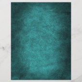 ティール（緑がかった色）古素朴革フェイクスクラップブックカードストック (裏面)