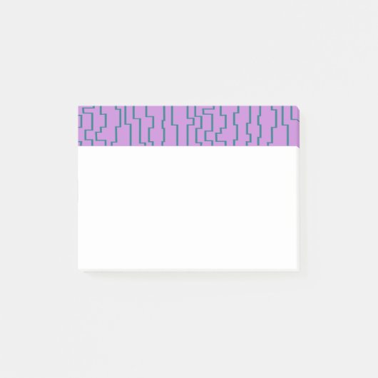 ティール（緑がかった色）回路 ポストイット (正面)