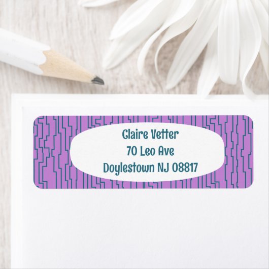 ティール（緑がかった色）回路 ラベル (インサイチュ)