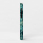 ティール(緑がかった色)大理石抽象芸術 Case-Mate iPhoneケース (裏面/左)