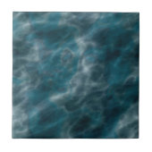 ティール(緑がかった色)大理石 タイル (正面)