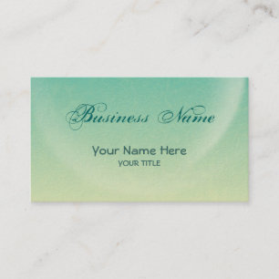 ティール（緑がかった色）月～ bc 名刺
