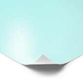 ティール（緑がかった色）水勾配 フォトプリント            (角)