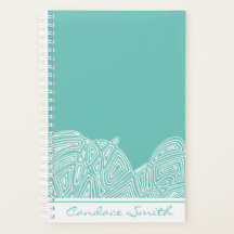 ティール（緑がかった色）波