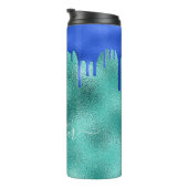 ティール（緑がかった色）王室のブルーグリーンドライブ名 タンブラー (回転右)