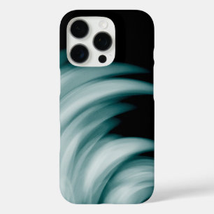 ティール(緑がかった色)白 iPhone 16 PROケース