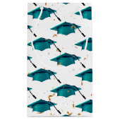 ティール（緑がかった色）目盛キャップ付紙吹雪 スモールペーパーバッグ (裏面)