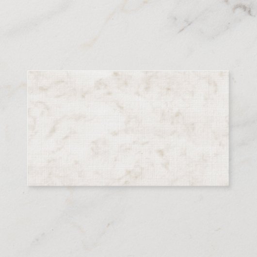 ティール（緑がかった色）素朴結婚いかり座席表 プレイスカード (裏面)