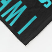 ティール(緑がかった色)紫リボン自殺認識度フラグ兄弟 フリースブランケット (角)