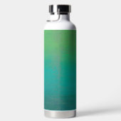 ティール（緑がかった色）/緑グラデーション水瓶 ウォーターボトル (右面)