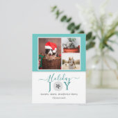 ティール(緑がかった色)航海のホリデージョイ砂ドル3写真 (スタンド正面)