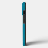 ティール(緑がかった色)虹 Case-Mate iPhoneケース (裏面 / 左)