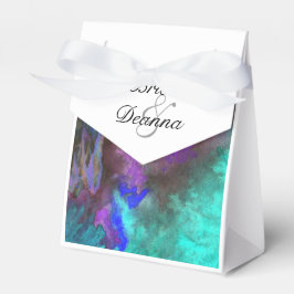 ティール（緑がかった色）融合賛成 フェイバーボックス