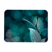 ティール（緑がかった色）離れ《写真》ぼけ味 マグネット (横)