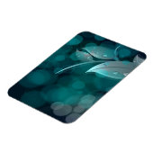 ティール（緑がかった色）離れ《写真》ぼけ味 マグネット (左側)