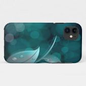 ティール（緑がかった色）離れ《写真》ぼけ味 Case-Mate iPhoneケース (裏面(横))