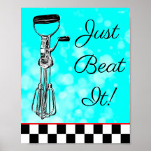 ティール（緑がかった色）、黒と赤のみビートItサイン