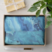 ティール(緑がかった色) Geode 薄葉紙 (ギフト)