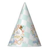 ティール(緑がかった色), Onederland最初の誕生日,アリス茶パーティー パーティーハット (左)