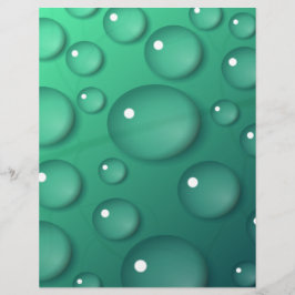 ティール（緑がかった色）Raindropテクスチャ