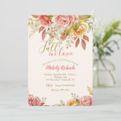 ティーローズのブライズシャワー 招待状 (スタンド正面)