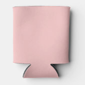 ティーローズピンク 単色 缶クーラー (正面)