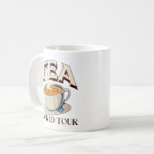 ティーワールドツアー コーヒーマグカップ (正面左)
