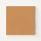 ティーンのためのスケッチブック ノートブック (裏面)