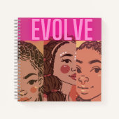 ティーンのためのスケッチブック ノートブック (正面)