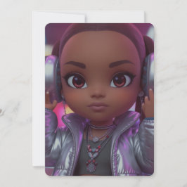 ティーンの音楽ファンに最適な特別なカード 招待状