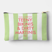 ティーンイビキニスアンドダーティマルティニスバッハストライプクラブ アクセサリーポーチ (裏面)