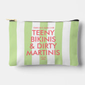 ティーンイビキニスアンドダーティマルティニスバッハストライプクラブ アクセサリーポーチ (正面)