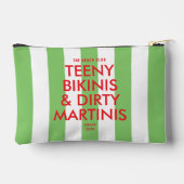 ティーンイビキニスアンドダーティマルティニビーチストライプクラブ アクセサリーポーチ (裏面)