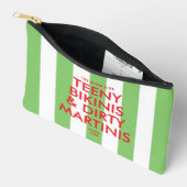 ティーンイビキニスアンドダーティマルティニビーチストライプクラブ アクセサリーポーチ (見開き)