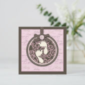 ティーンイートゥーズPNK招待状スクエア 招待状 (スタンド正面)