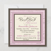 ティーンイートゥーズPNK招待状スクエア 招待状 (裏面)