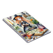 ティーンエイジのキッチンウィッチスペル予約グリモワール ノートブック (右側)