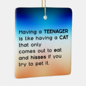 ティーンエイジャーを持つということ... セラミックオーナメント (右)