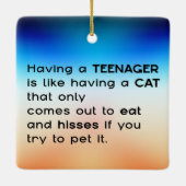 ティーンエイジャーを持つということ... セラミックオーナメント (裏面)