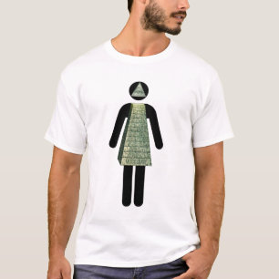 ティーンエイジャー向けTシャツのイルミナティ·ガール Tシャツ