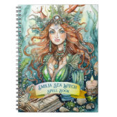 ティーンエイジ海の魔女の呪文グリモワール ノートブック (正面)