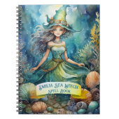ティーンエイジ海の魔女の呪文グリモワール ノートブック (正面)