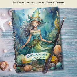 ティーンエイジ海の魔女の呪文グリモワール ノートブック
