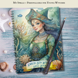 ティーンエイジ海の魔女の呪文グリモワール ノートブック