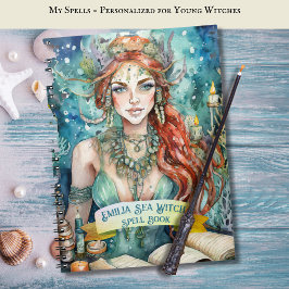 ティーンエイジ海の魔女の呪文グリモワール ノートブック