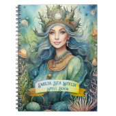 ティーンエイジ海の魔女の呪文グリモワール ノートブック (正面)