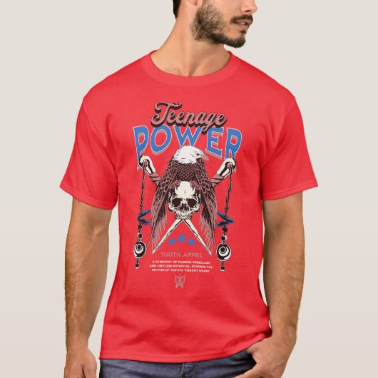 ティーンエイジ・パワー Tシャツ (正面)