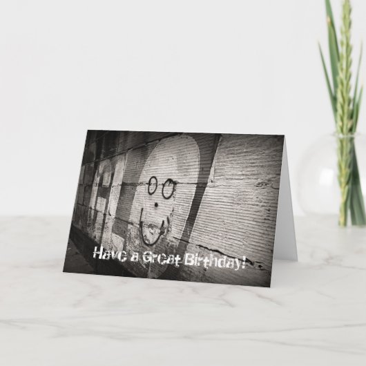 ティーンエイジ・ボーイ・誕生日・カード カード (正面)